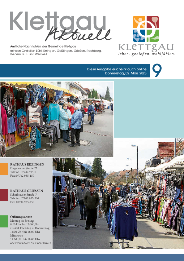  Gemeindeblatt vom 02.03.2023 (KW 09) als PDF zum Download 